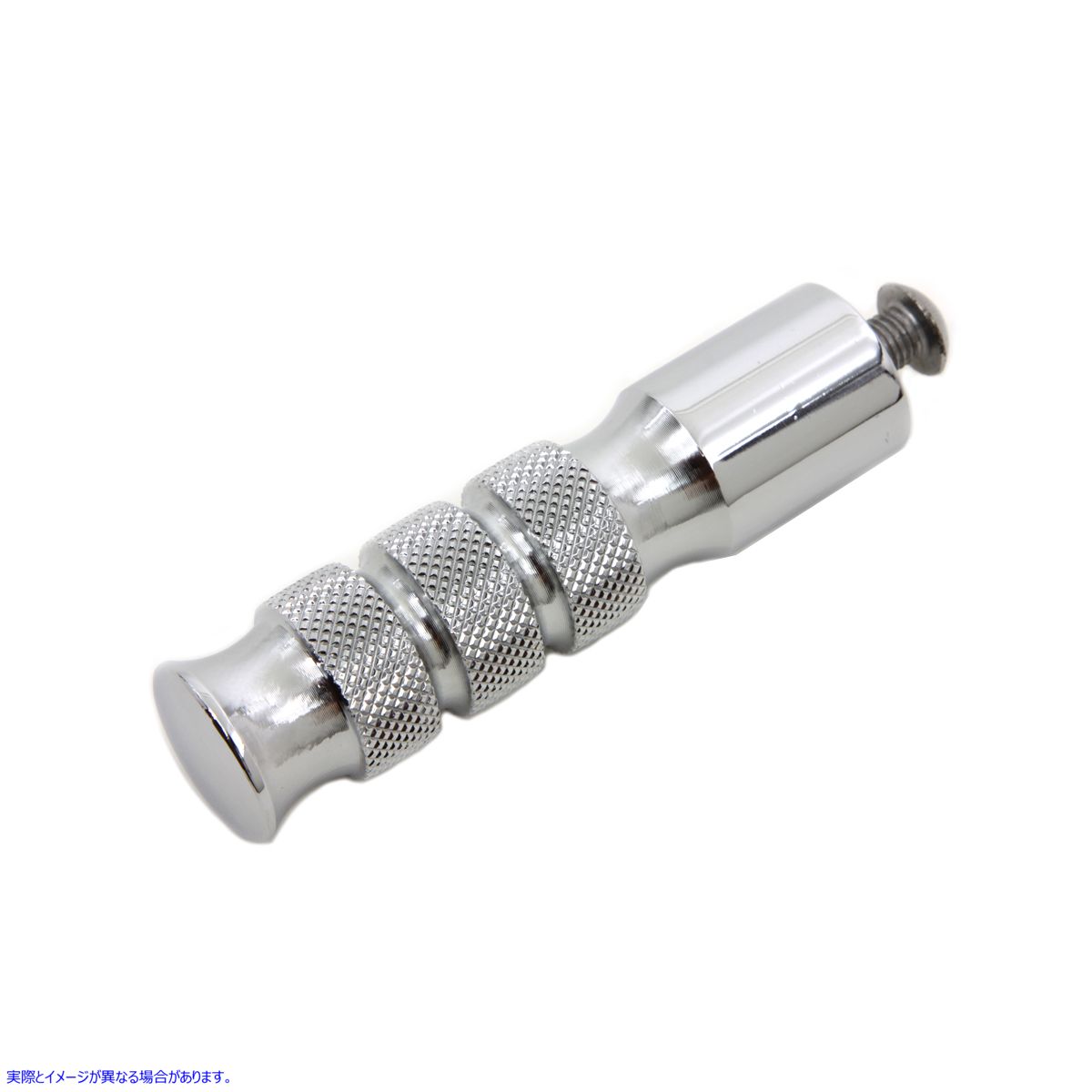 21-0280 Chrome Convex Knurled Shifter Peg 取寄せ Vツイン (検索用／ Wyatt Gatling