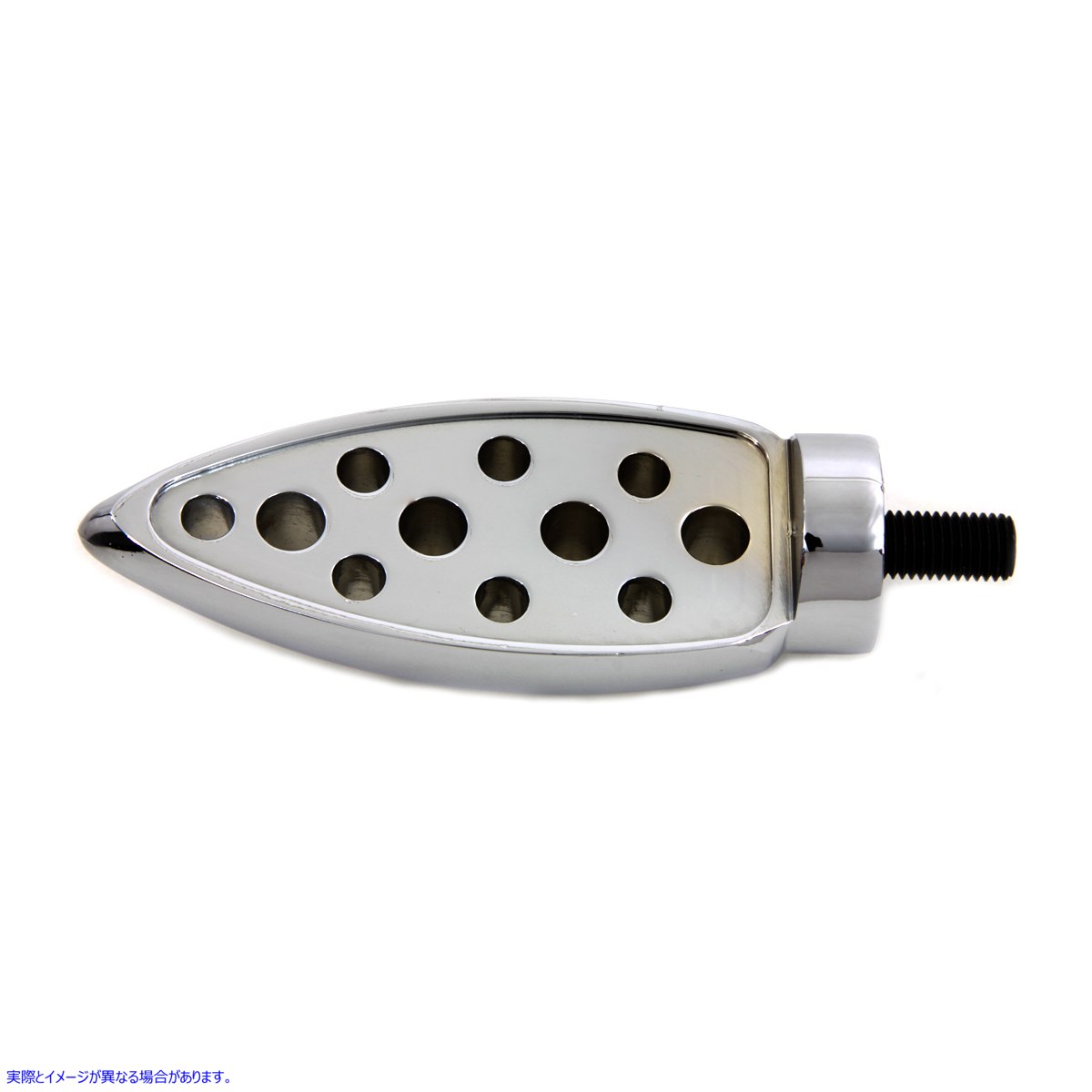 21-0281 クローム ティアドロップ シフター ペグ 取寄せ Vツイン Chrome Teardrop Shifter Peg (検索用／