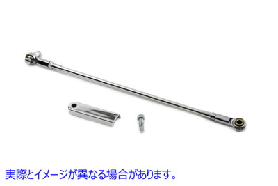 21-0338 シフターロッド クローム 取寄せ Vツイン Shifter Rod Chrome (検索用／33815-06