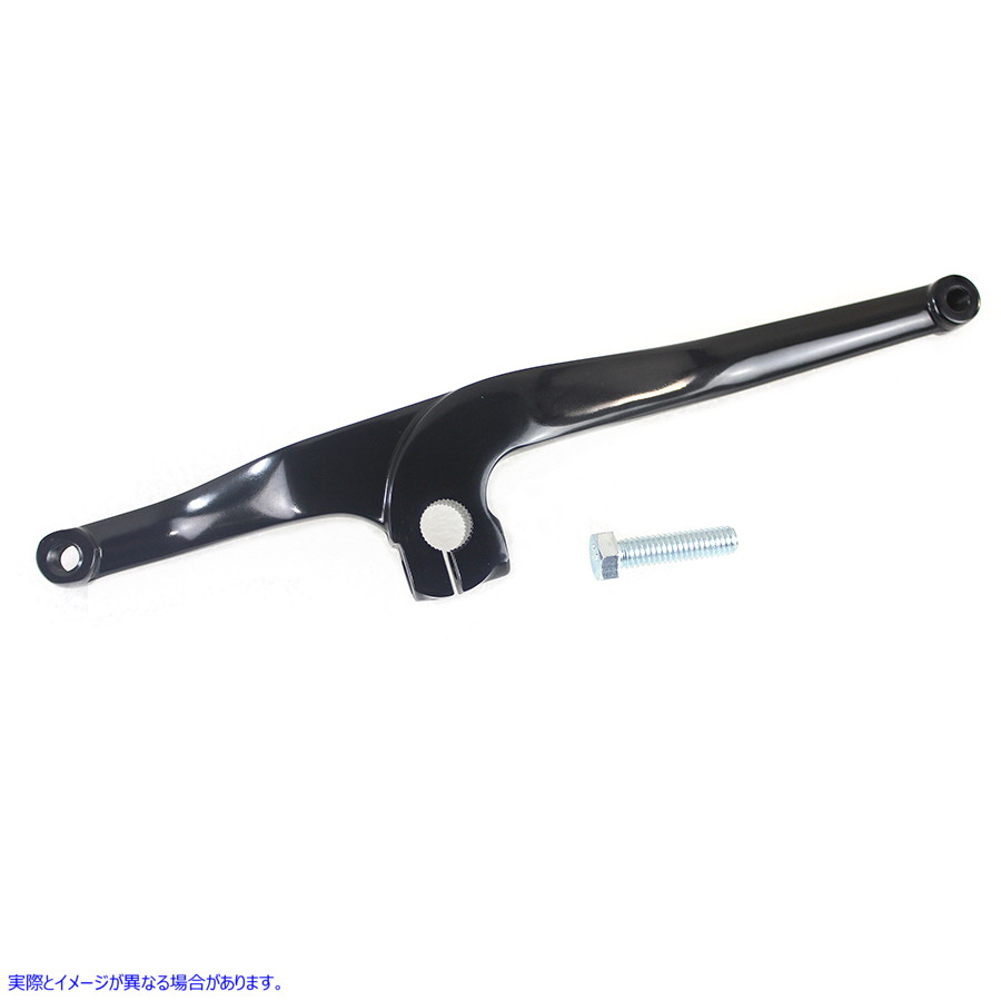 21-0361 ヒールトゥシフターレバー ブラック 取寄せ Vツイン Heel Toe Shifter Lever Black (検索用／