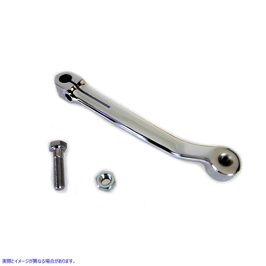 21-0362 スプラインシフターレバー クローム 取寄せ Vツイン Splined Shifter Lever Chrome (検索用／