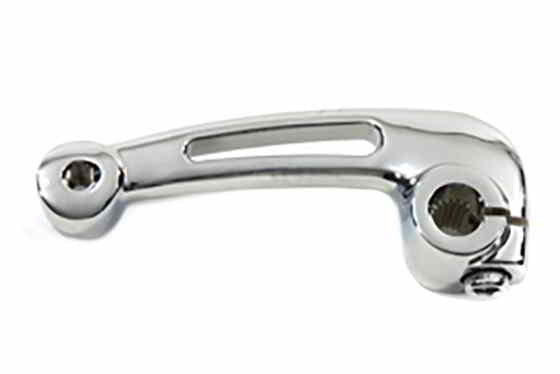 21-0387 スロット付きシフターレバー クローム 取寄せ Vツイン Slotted Shifter Lever Chrome (検索用／42997-04