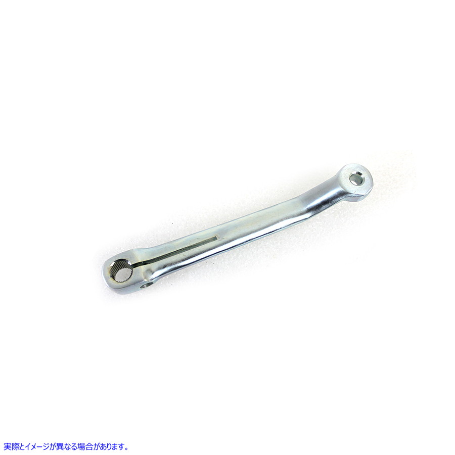 21-0458 シフターレバー 亜鉛メッキ 取寄せ Vツイン Shifter Lever Zinc Plated (検索用／