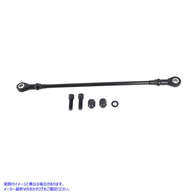 21-0459 シフターロッドキット ブラック 取寄せ Vツイン Shifter Rod Kit Black (検索用／33814-98A
