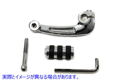 21-0579 Cats Paw フットペグ付きシフターアーム 取寄せ Vツイン Shifter Arm with Cats Paw Footpeg (検索用／