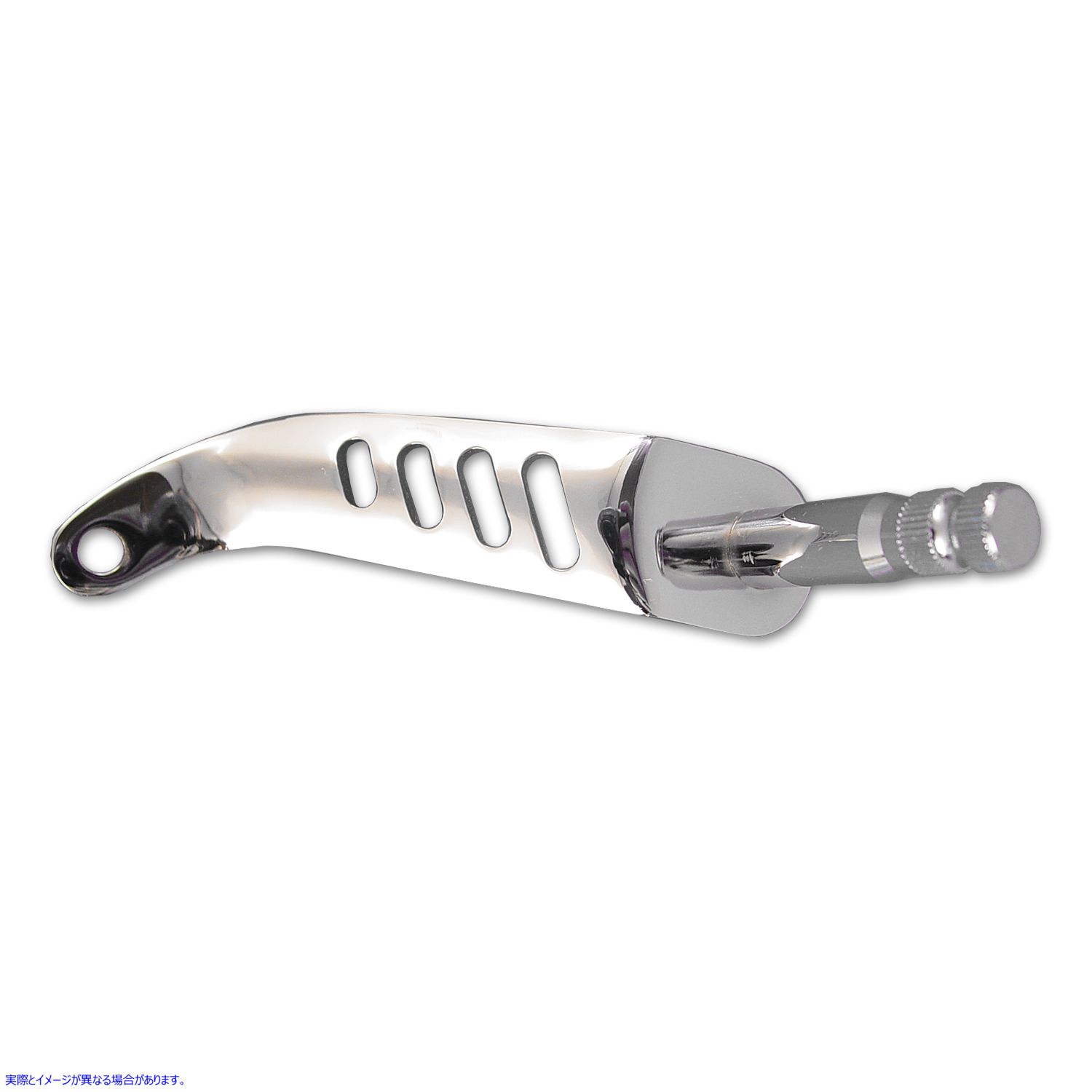 21-0676 【廃番】 シフターレバー クローム 取寄せ Vツイン Shifter Lever Chrome (検索用／