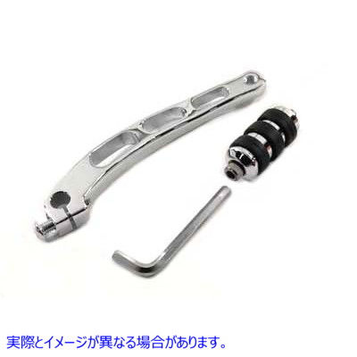21-0691 Cats Paw フットペグ付きビレット シフター レバー 取寄せ Vツイン Billet Shifter Lever with Cats Paw Footpeg (検索