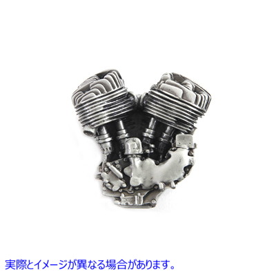 21-0700 マイナスモーターシフターノブ 取寄せ Vツイン Flathead Motor Shifter Knob (検索用／