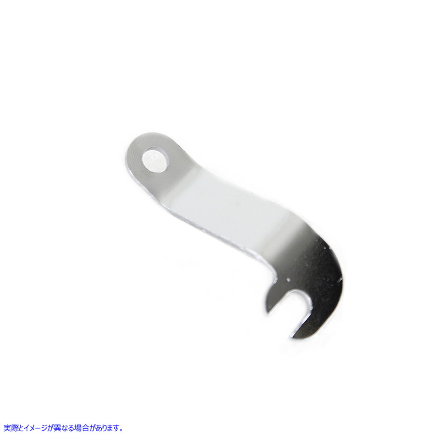 21-0768 ミッドシフターレバーリテーナークローム 取寄せ Vツイン Mid Shifter Lever Retainer Chrome (検索用／