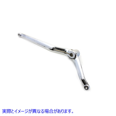 21-0793 ヒールトゥシフターレバークローム 取寄せ Vツイン Heel Toe Shifter Lever Chrome (検索用／