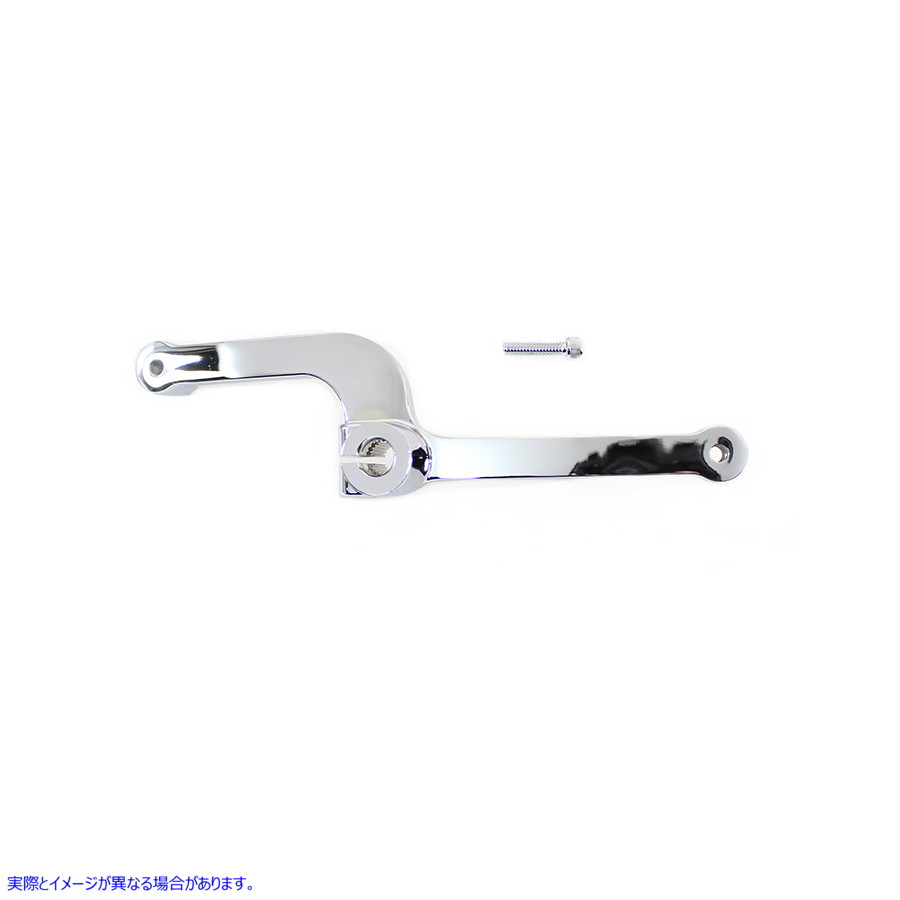 21-0823 クロームフットシフターレバー 取寄せ Vツイン Chrome Foot Shifter Lever (検索用／