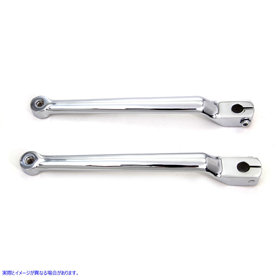 21-0871 拡張シフターレバーセット クローム 取寄せ Vツイン Extended Shifter Lever Set Chrome (検索用／
