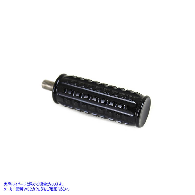 21-0874 ブラックグレインシフターペグ 取寄せ Vツイン Black Grained Shifter Peg (検索用／