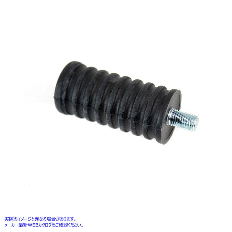 21-0901 シフターステップペグブラックラバー 取寄せ Vツイン Shifter Footpeg Black Rubber (検索用／34611-65