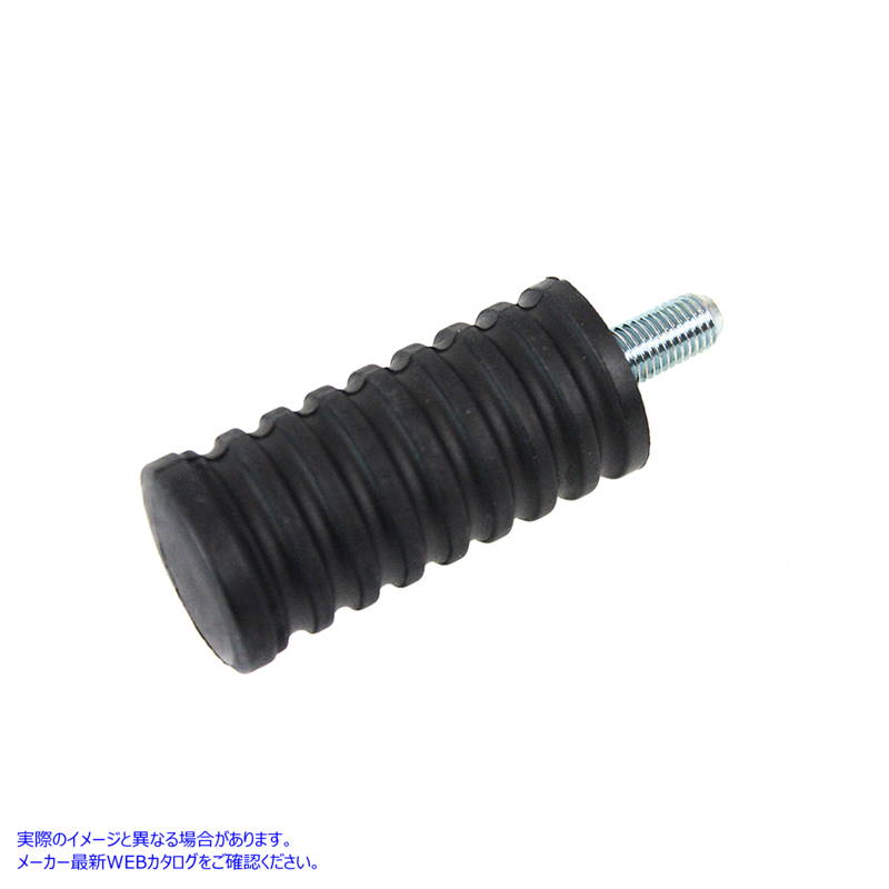 21-0903 シフターステップペグブラックラバー 取寄せ Vツイン Shifter Footpeg Black Rubber (検索用／34609-52