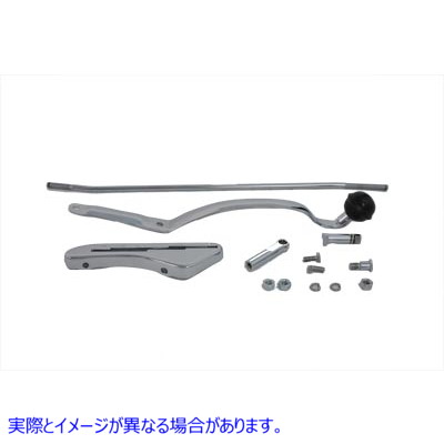 21-0905 左側タンクハンドシフターレバーキット 取寄せ Vツイン Left Side Tank Hand Shifter Lever Kit (検索用／