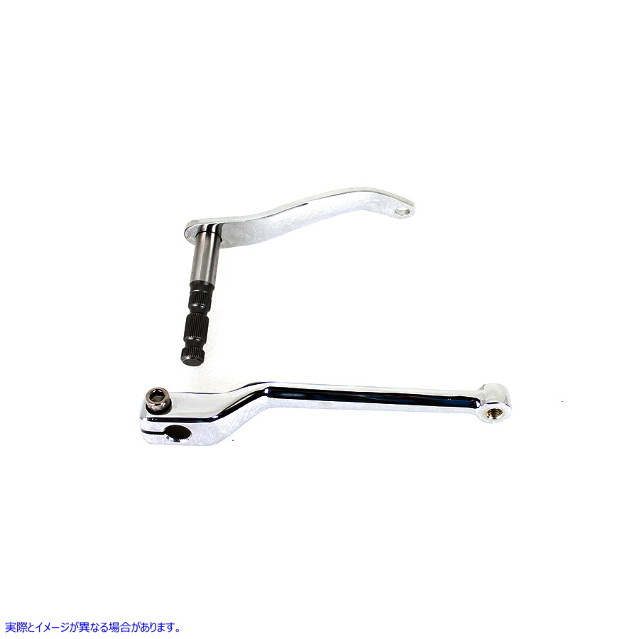 21-1342 ヒールシフターレバーキット クローム 取寄せ Vツイン Heel Shifter Lever Kit Chrome (検索用／33600224