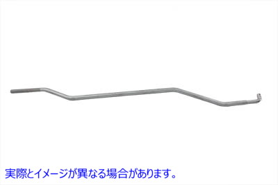 21-1939 シフターロッド ジカドメッキ 取寄せ Vツイン Shifter Rod Zicad Plated (検索用／33859-41