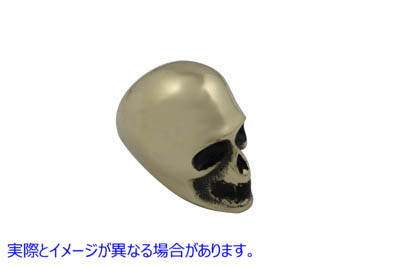 21-2015 スカルハンドシフターノブ 取寄せ Vツイン Skull Hand Shifter Knob (検索用／
