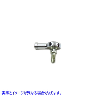 21-2016 シフター ロッドエンド クローム 取寄せ Vツイン Shifter Rod End Chrome (検索用／