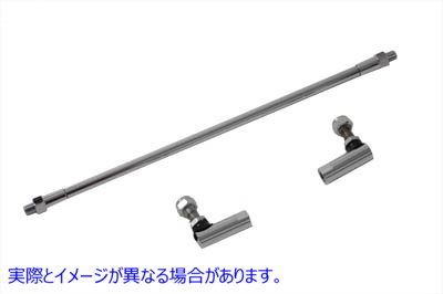21-2039 シフターロッドキット クローム 取寄せ Vツイン Shifter Rod Kit Chrome (検索用／33719-79A 33719-79B