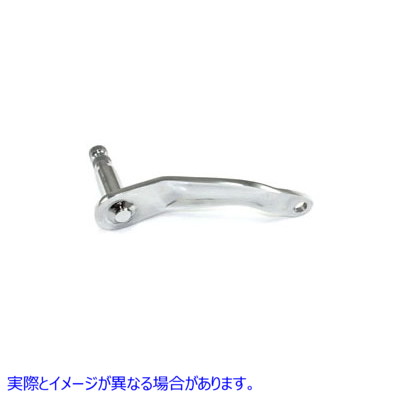 21-2074 クロームインナーシフターレバー 取寄せ Vツイン Chrome Inner Shifter Lever (検索用／33660-90B