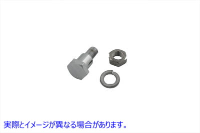 21-2076 クラッチロッドエンドボルト亜鉛 Clutch Rod End Bolt Chrome 取寄せ Vツイン (検索用／36921-52 V-Twin