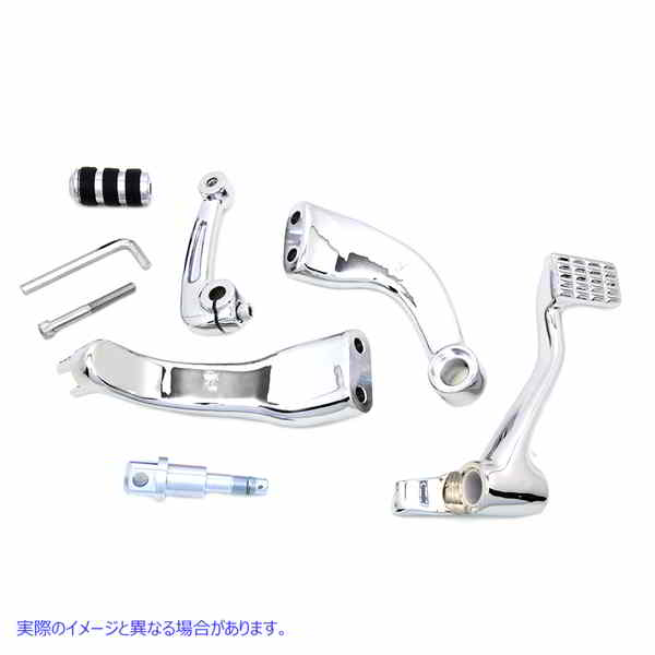 22-0461 XL ストック ミッド コントロール キット クローム 取寄せ Vツイン XL Stock Mid Control Kit Chrome (検索用／