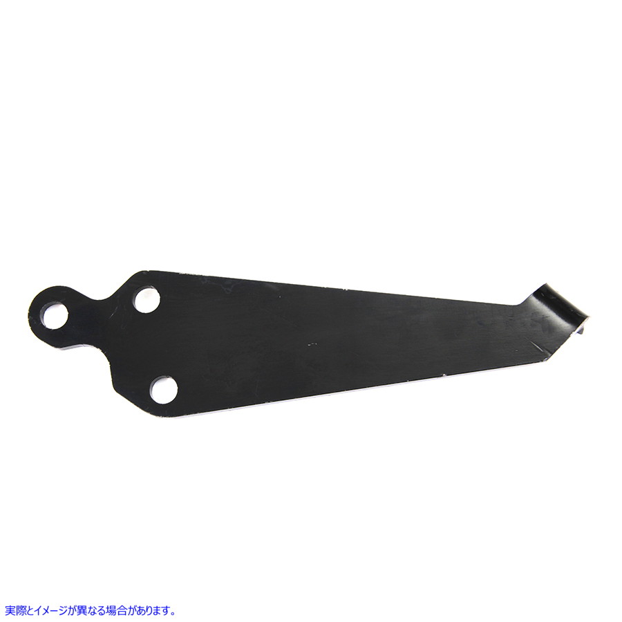 22-0498 ブラッククラッチケーブルブラケット 取寄せ Vツイン Black Clutch Cable Bracket (検索用／