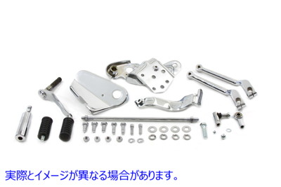 22-0508 シフターコントロールキット クローム 取寄せ Vツイン Shifter Control Kit Chrome (検索用／