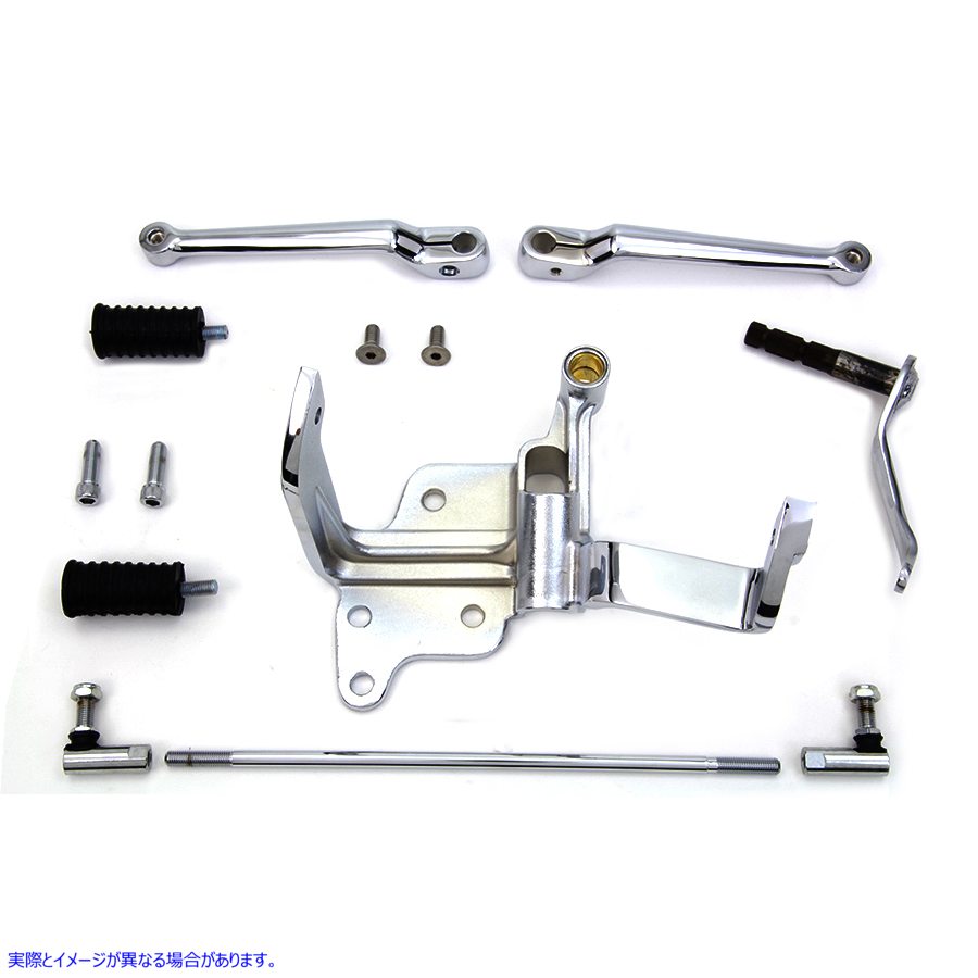 22-0521 FLST シフター コントロール キット クローム 取寄せ Vツイン FLST Shifter Control Kit Chrome (検索用／