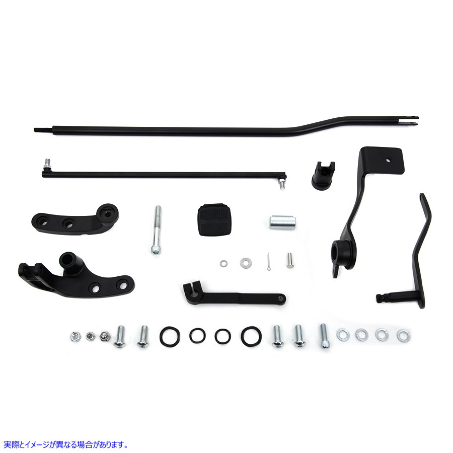 22-0561 ブラック フォワード コントロール キット 取寄せ Vツイン Black Forward Control Kit (検索用／