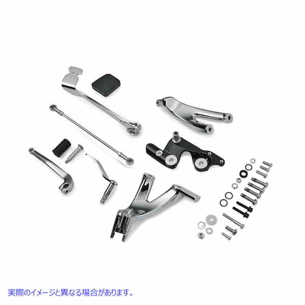 22-0662 Chrome フォワード コントロール キット 取寄せ Vツイン Chrome Forward Control Kit (検索用／50700061