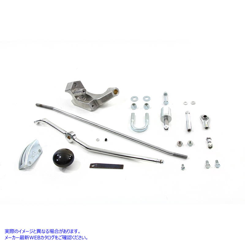 22-0712 ポリススタイル ジョッキー シフター コントロール キット 取寄せ Vツイン Police Style Jockey Shifter Control Kit (