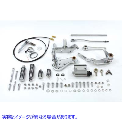 22-0716 フォワード コントロール キット クローム 取寄せ Vツイン Forward Control Kit Chrome (検索用／