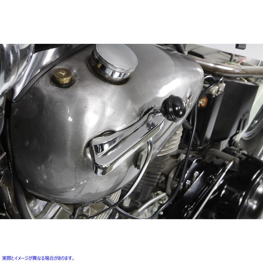 22-0725 クロームタンクハンドシフターコントロールキット 取寄せ Vツイン Chrome Tank Hand Shifter Control Kit (検索用／