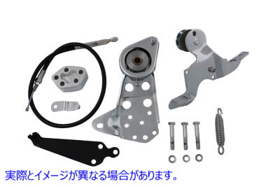 22-0727 ロッカークラッチケーブルキット 取寄せ Vツイン Rocker Clutch Cable Kit (検索用／