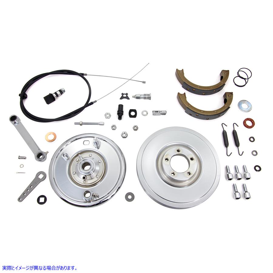 22-0780 ブレーキバッキングプレートキット 取寄せ Vツイン Brake Backing Plate Kit (検索用／