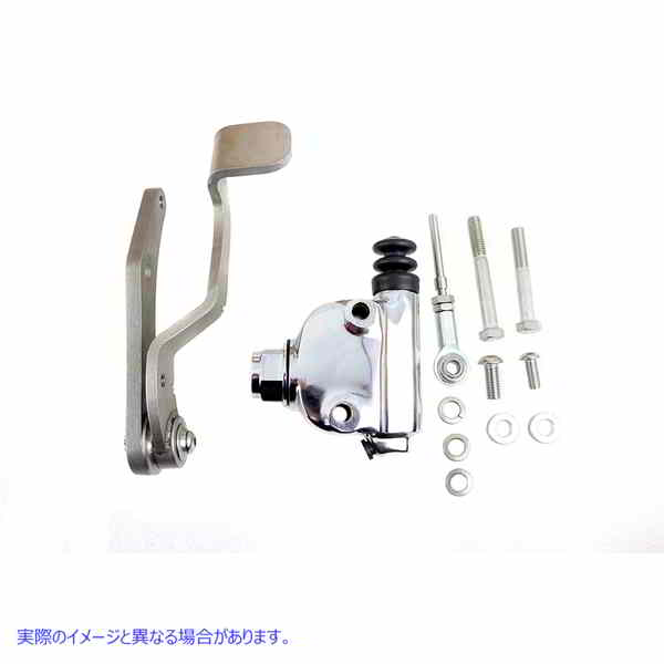 22-0850 ステンレススチール ブレーキ ペダル アセンブリ ナチュラル 取寄せ Vツイン Prism Brake Pedal Assembly Natural (検索