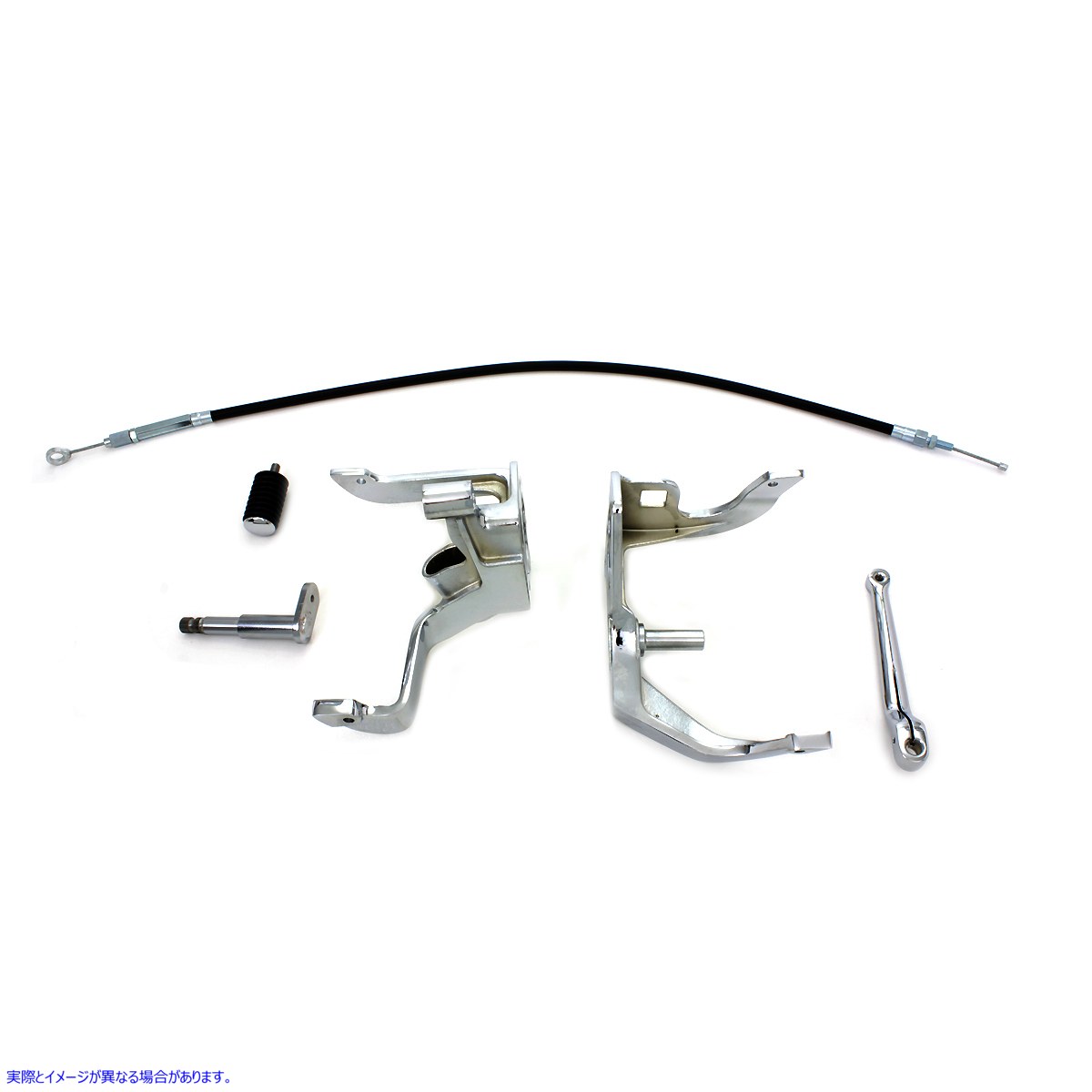 22-0951 クロームフットクラッチキット 取寄せ Vツイン Chrome Foot Clutch Kit (検索用／
