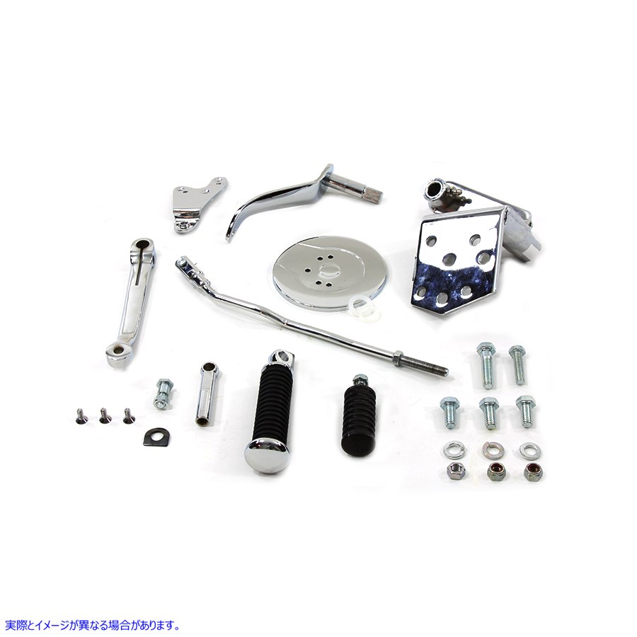 22-1002 クローム レプリカ シフター コントロール キット 取寄せ Vツイン Chrome Replica Shifter Control Kit (検索用／