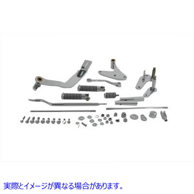 22-1035 Chrome フォワード コントロール セット 取寄せ Vツイン Chrome Forward Control Set (検索用／