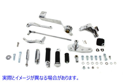 22-1085 Chrome フォワード コントロール キット 取寄せ Vツイン Chrome Forward Control Kit (検索用／