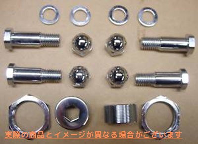 2214-16T クロームロッカーボルトキット 取寄せ Vツイン Chrome Rocker Bolt Kit (検索用／