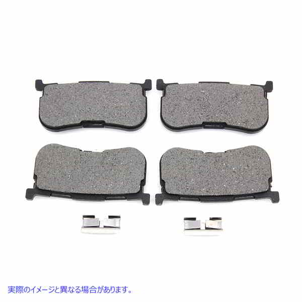 23-0001 Duro Kevlar リア ブレーキ パッド セット 取寄せ Vツイン Duro Kevlar Rear Brake Pad Set (検索用／41300033 Duro