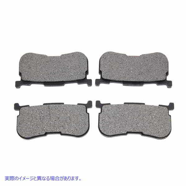23-0004 Duro Kevlar リア ブレーキ パッド セット 取寄せ Vツイン Duro Kevlar Rear Brake Pad Set (検索用／41300033 Duro