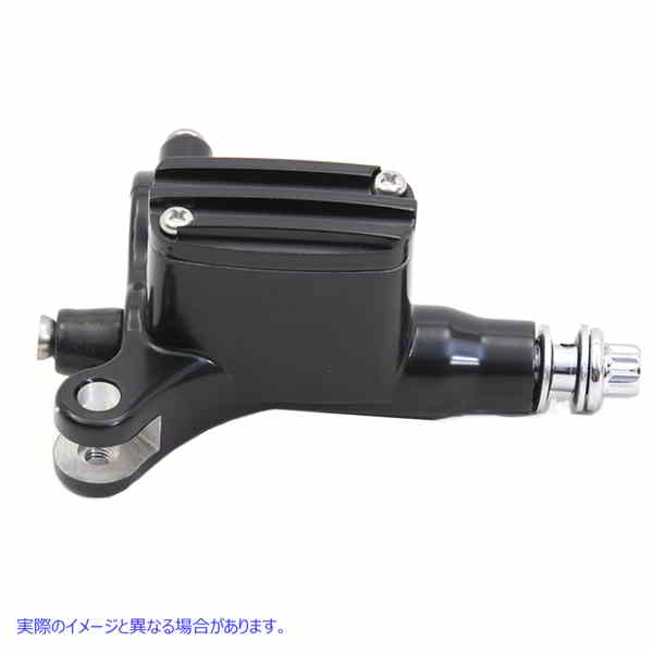 23-0007 ハンドルバー マスターシリンダー ブラック 取寄せ Vツイン Handlebar Master Cylinder Black (検索用／