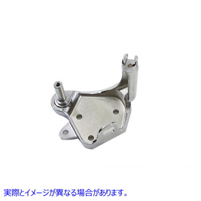 23-0094 リアブレーキペダルマウントクローム 取寄せ Vツイン Rear Brake Pedal Mount Chrome (検索用／42507-00A