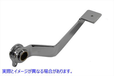 23-0108 リアブレーキペダルクローム 取寄せ Vツイン Rear Brake Pedal Chrome (検索用／42515-82