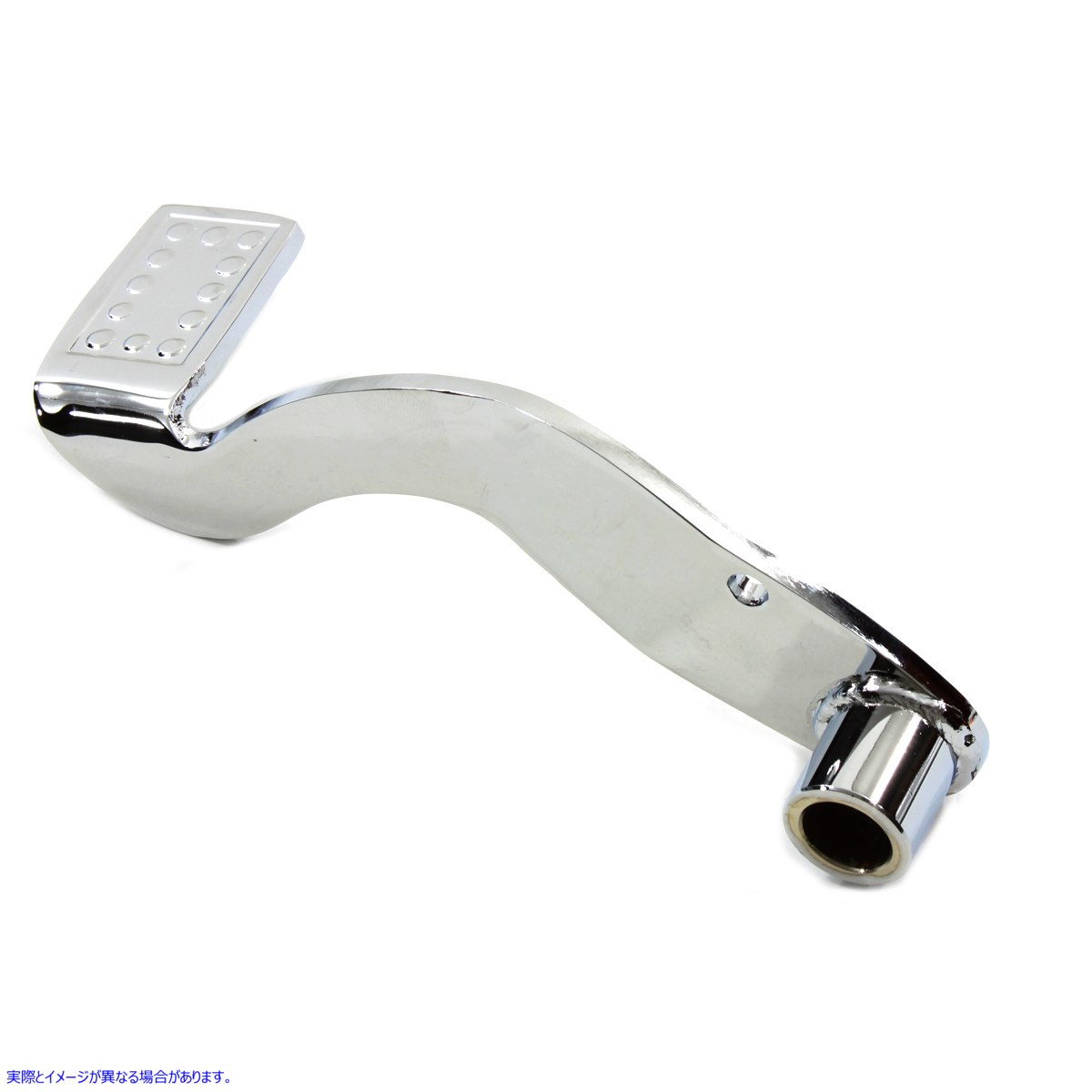 23-0156 ブレーキペダル スムースクローム 取寄せ Vツイン Brake Pedal Dimpled Chrome (検索用／236 Duro